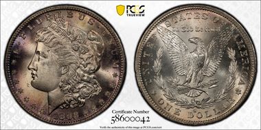 1882-S $1 MS66