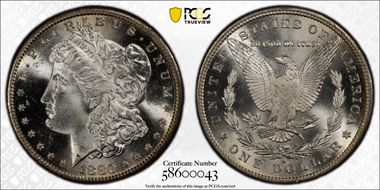 1880-S $1 MS66