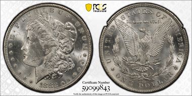 1882-CC $1 GSA Hoard MS63