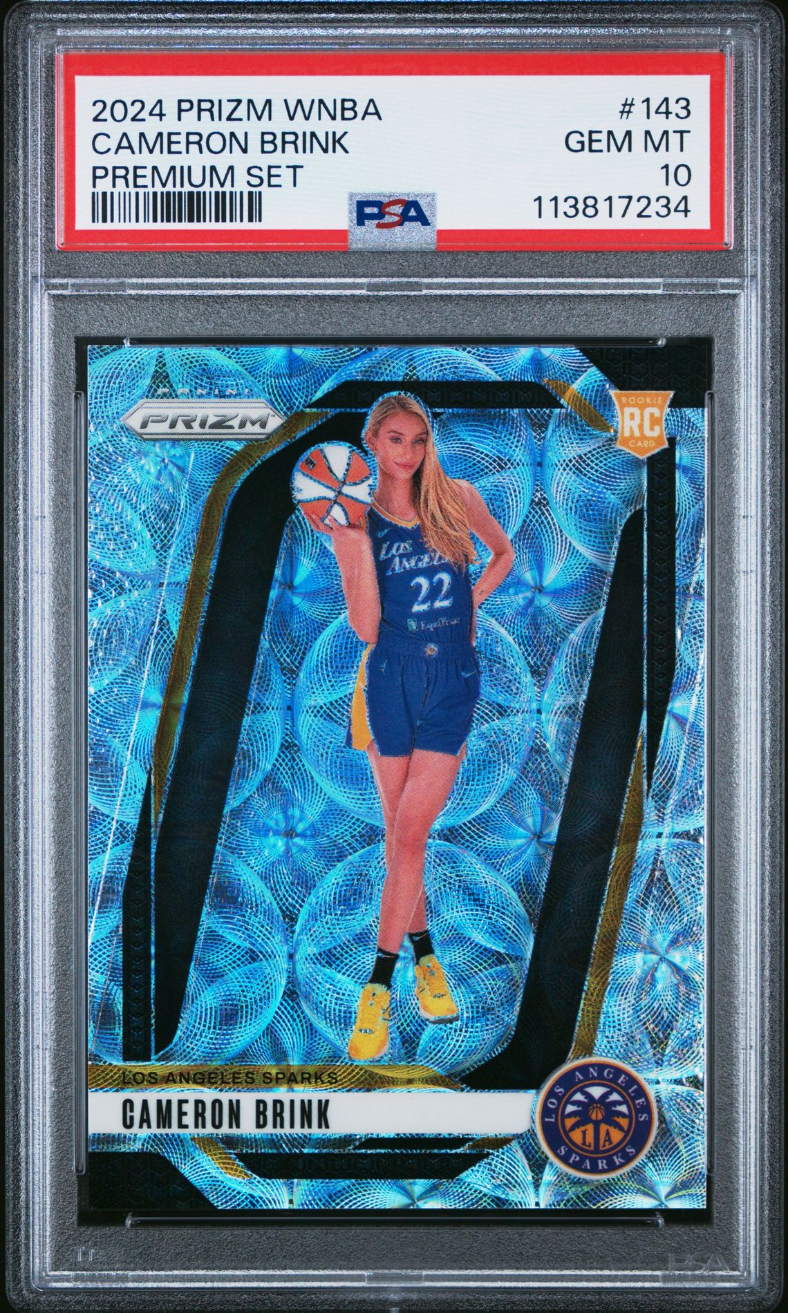 2024 Panini PANINI PRIZM WNBA PREMIUM SET #143 Cameron Brink front