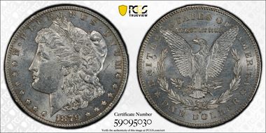 1879-S $1 VAM 35 Reverse of 1878 N1