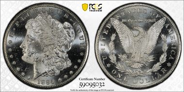 1884-CC $1 MS63+