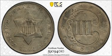 1852 3CS MS63