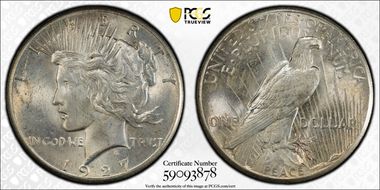 1927 $1 MS65