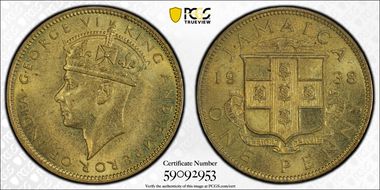 1938 1D MS64