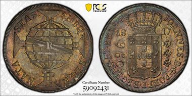 1817-R 960 R Mald-335.23 AU58+ 