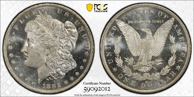 1882-O $1 MS64DMPL