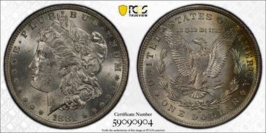 1881-O $1 MS63