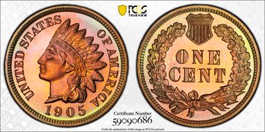1905 1C PR67RB