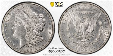 1898-S $1 AU50