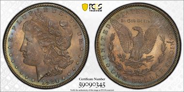 1880 $1 MS64+