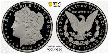 2024-S $1 Morgan Dollar PR70DCAM