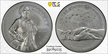 2024-P $1 Harriet Tubman MS70