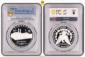 2006-S $1 San Francisco Old Mint PR70DCAM