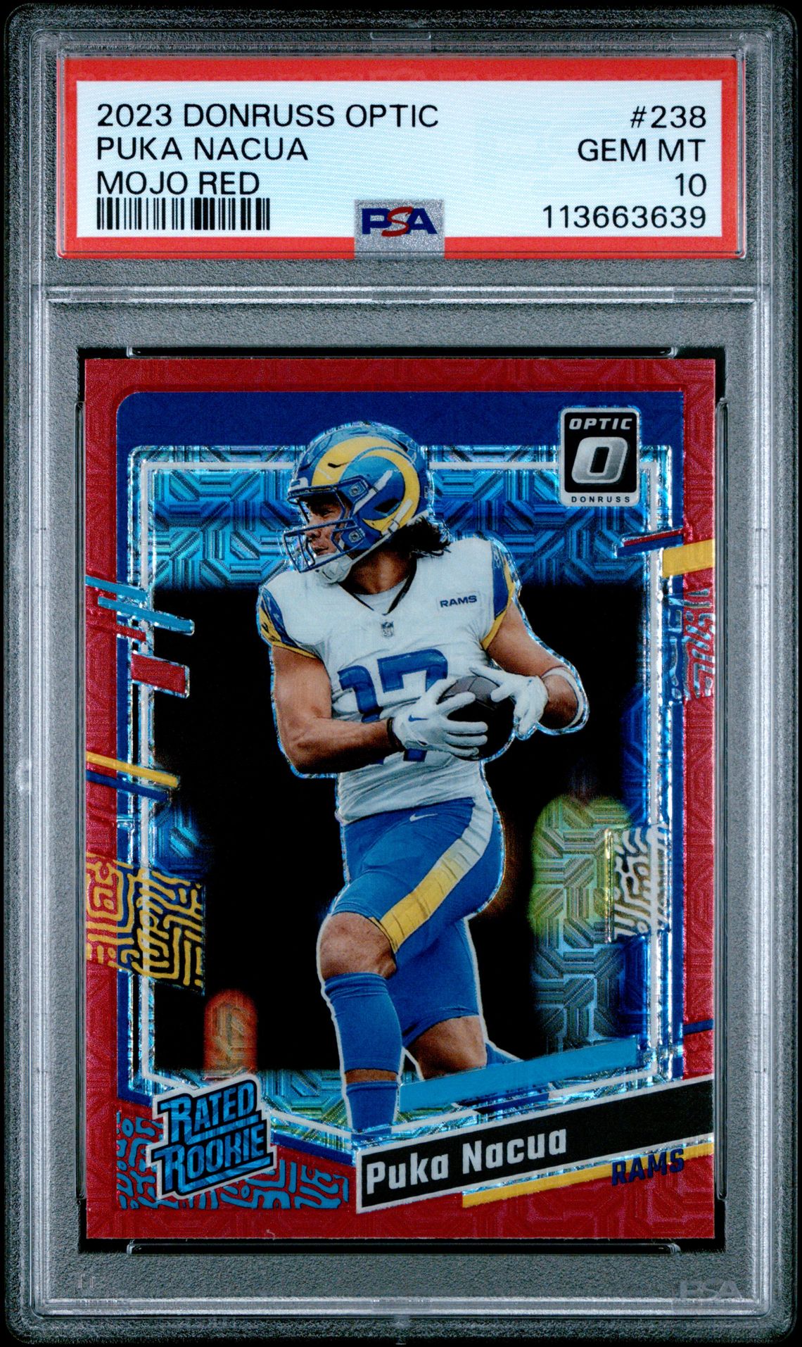 2023 Panini PANINI DONRUSS OPTIC #238 Puka Nacua front