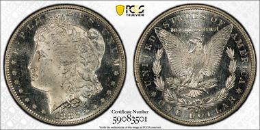 1882-S $1 MS65PL