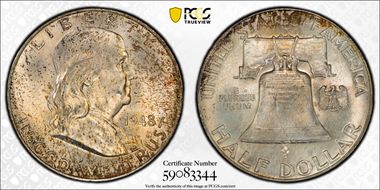 1948 50C MS65FBL