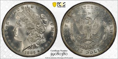 1885-O $1 MS67