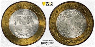 2004-Mo 100 P Tamaulipas MS66