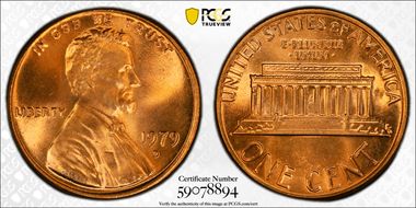 1979-D 1C MS67+ RD