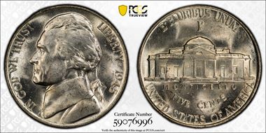 1945-P 5C TDR FS-804 MS64