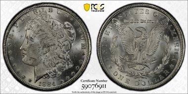 1884-CC $1 MS63