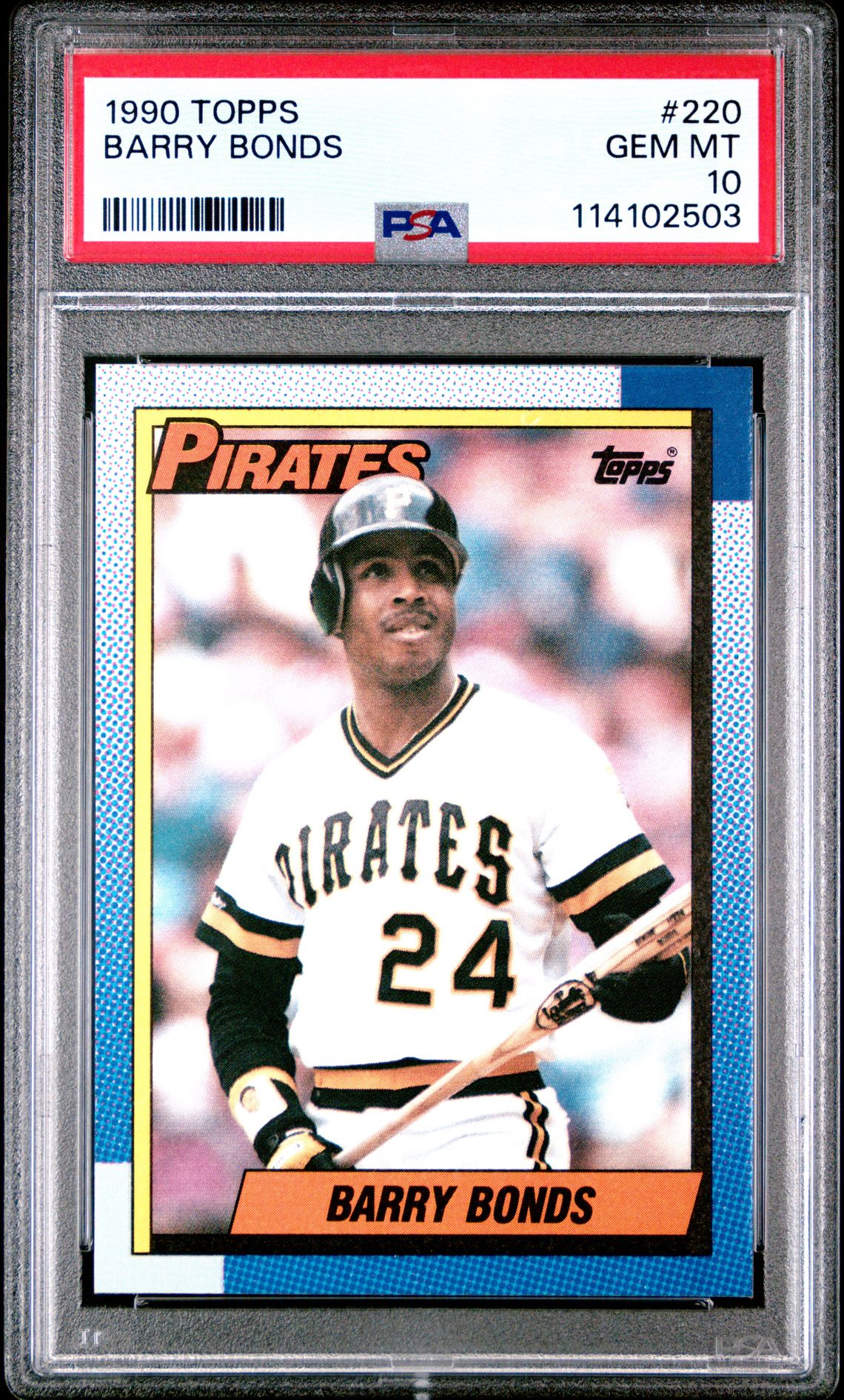 1990 Topps TOPPS #220 Barry Bonds front