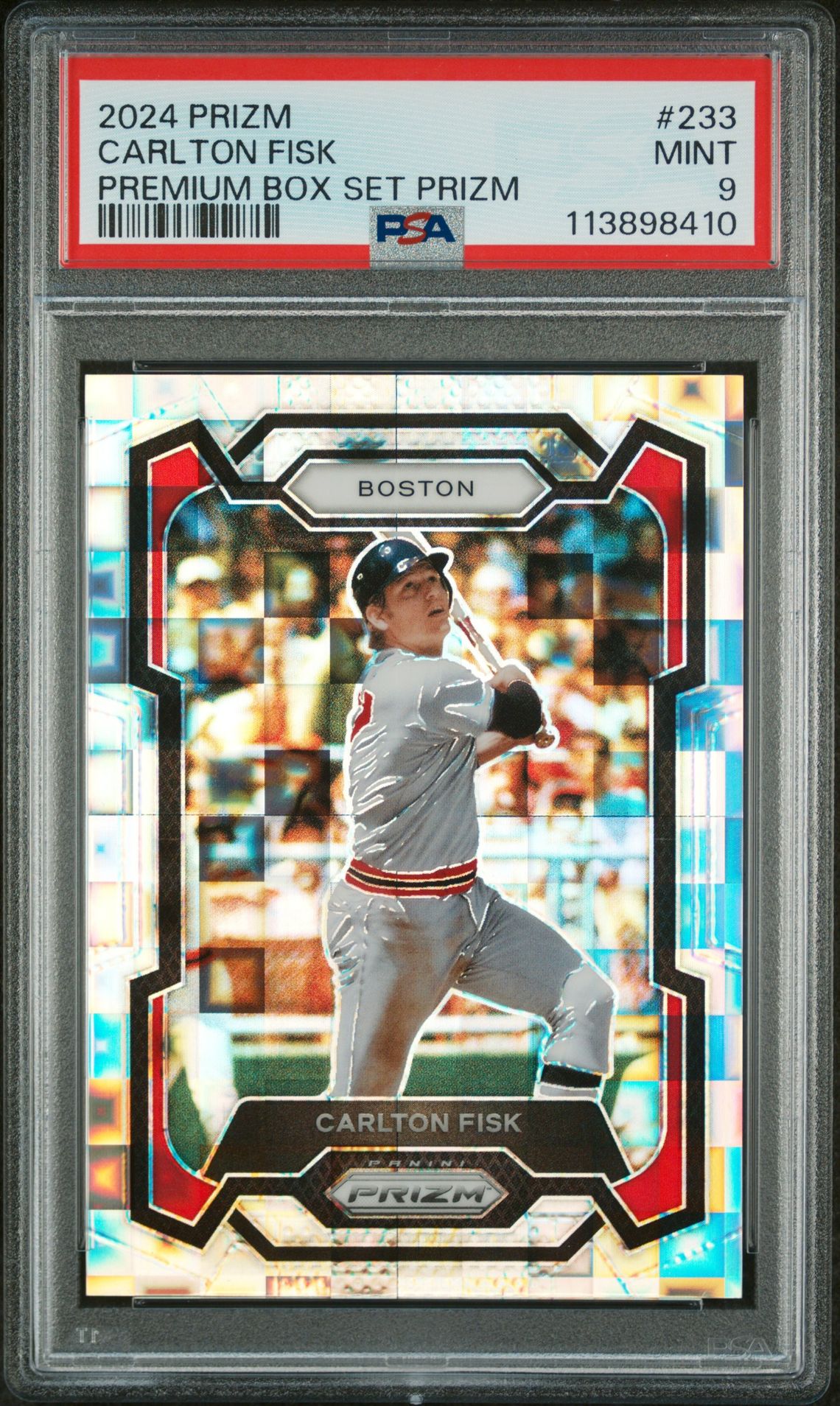 2024 Panini PANINI PRIZM PREMIUM BOX SET PRIZM #233 Carlton Fisk front