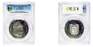 1973-FM 20 B Simon Bolivar PR67DCAM