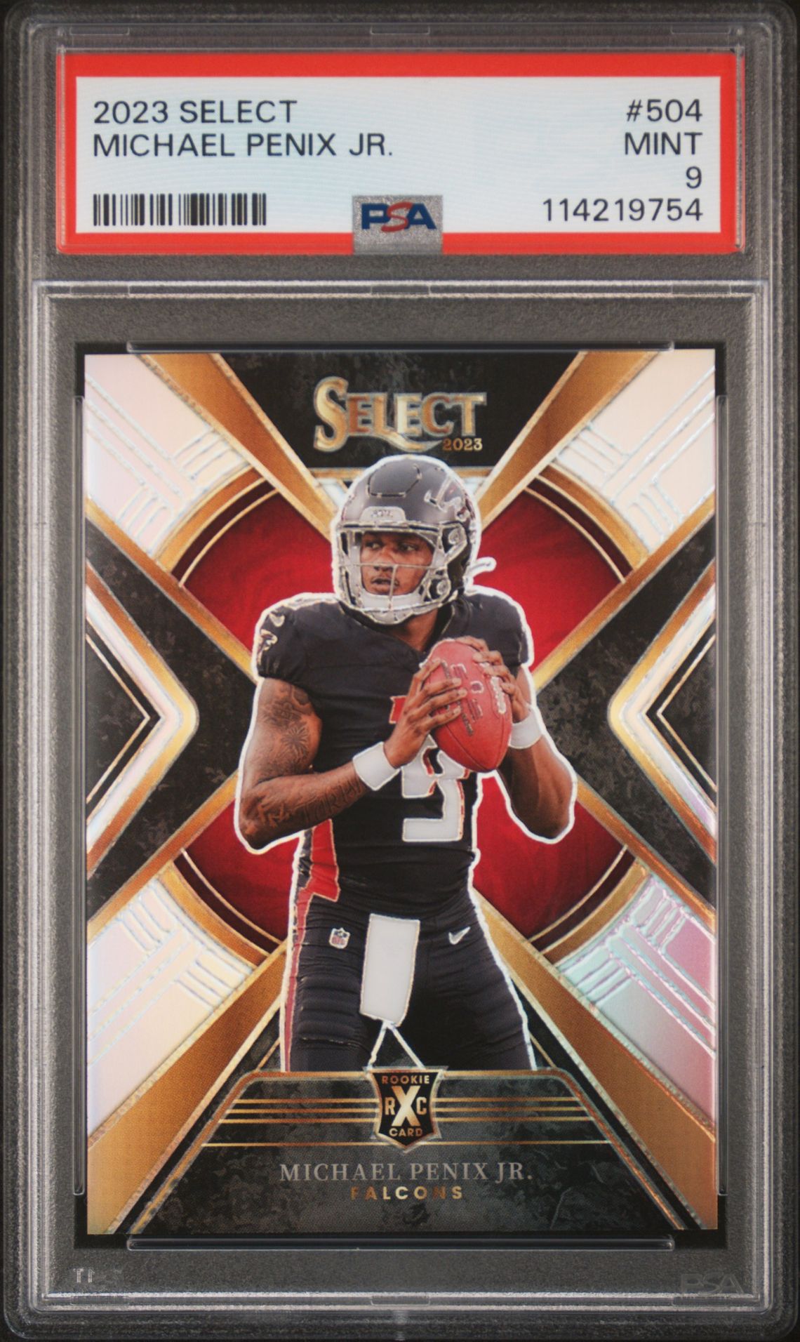 2023 Panini Select Michael Penix Jr. #504 Mint 9 front