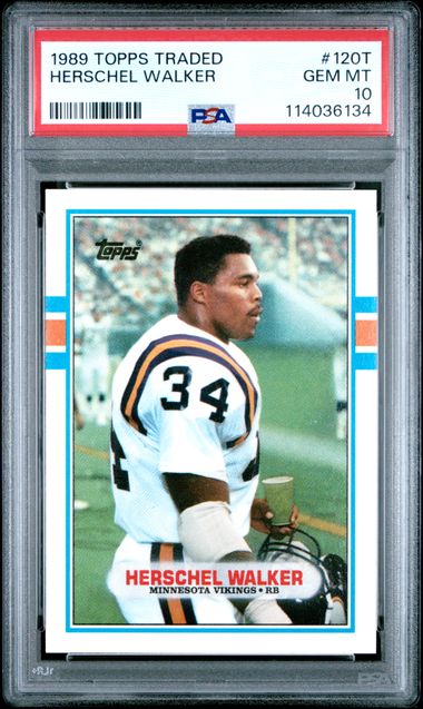 1989 Topps #120T Walker front