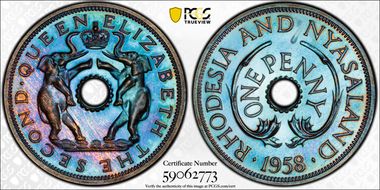 1958 1D PR65BN