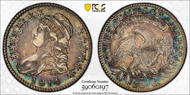 1814 50C E/A VF30