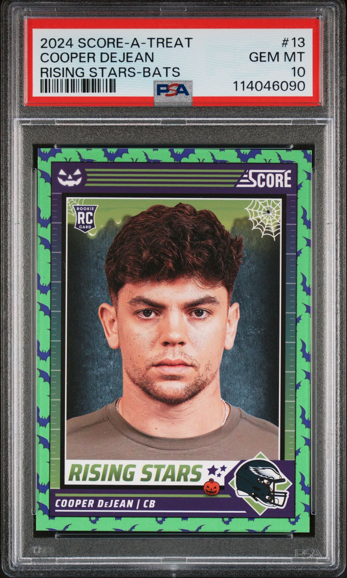 2024 Panini Score-A-Treat Rising Stars Cooper Dejean #13 (Rising Stars-Bats) Gem Mt 10 front