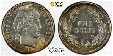 1916 10C Barber AU58