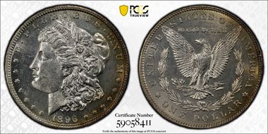 1896 $1 N1