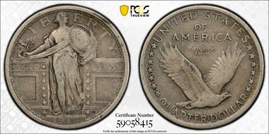 1917 25C Type 1 VF30