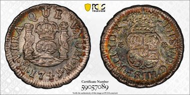 1745-Mo M 1/2 R Calico-270 MS66