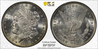 1878 8TF $1 MS63