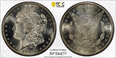 1880-S $1 MS67