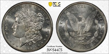 1899-S $1 MS65