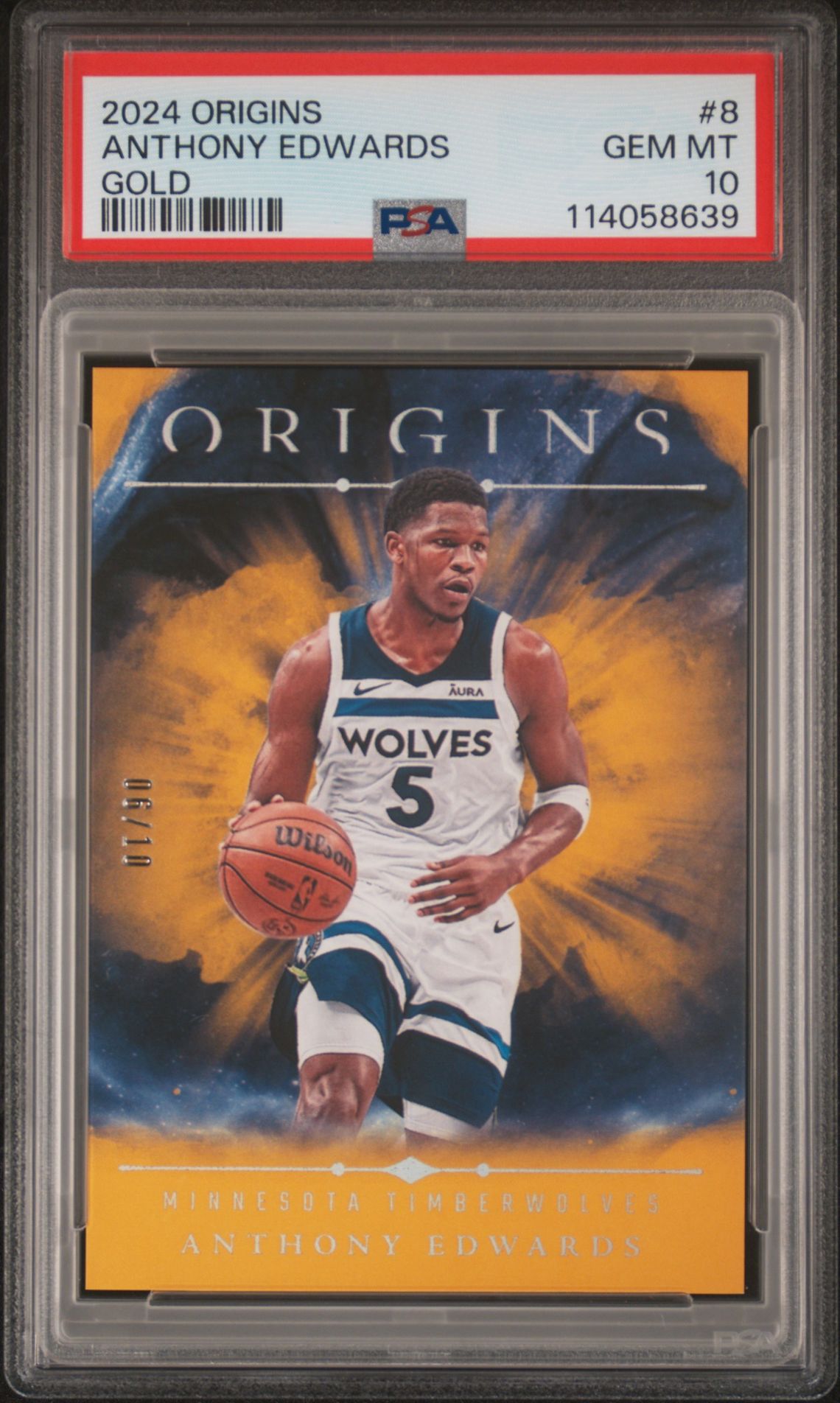 2024 Panini Panini Origins #8 Anthony Edwards front