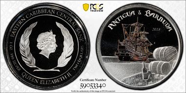 2018 $2 Rum Runner-Colorized PR68DCAM