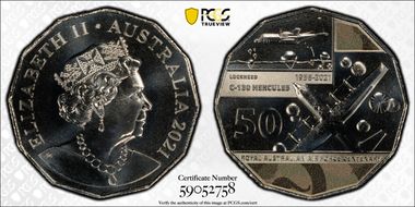 2021 50C Centenary of the RAAF C-130 Hercules MS69