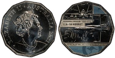 2021 50C Centenary of the RAAF F/A-18 Hornet MS69