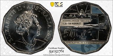 2021 50C Centenary of the RAAF F/A-18 Hornet MS69