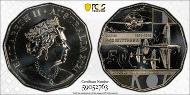 2021 50C Centenary of the RAAF P-40 Kittyhawk MS69