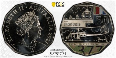 2021 50C Centenary of the RAAF Iroquois MS68