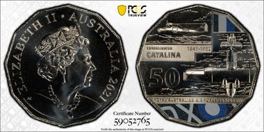 2021 50C Centenary of the RAAF Catalina MS69