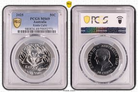 2025 50C Koala CuNi MS69